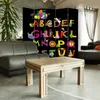 Paravent - Raumteiler Party Time Alphabet - Dekorativer Produktbild-Vorschau 3
