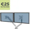Fellowes Platinum Series Doppel Monitorarm weiß Produktbild-Vorschau 13
