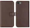 Funda de Cuero Auténtico tipo Libro para Apple iPhone SE Vista previa de la imagen del producto 1