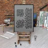 Duże szablony malarskie M 43x64 cm, wzór ornamentu Podgląd zdjęcia produktu 4