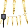 Peviasot 10M LED Eisregen Lichterkette LED Solar Eiszapfen Produktbild-Vorschau 9