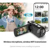 D9 WiFi Digital Camcorder 3 Zoll IPS Bildschirm Nachtsicht Produktbild-Vorschau 8