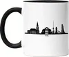 KIEL Skyline Tasse Schwarz Souvenir Andenken Deutsche Produktbild-Vorschau 1