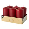 STARPAK Stumpenkerze Durchmesser: 60 mm bordeaux 6 Stück Produktbild-Vorschau 2