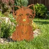 Edelrost Yorkshire Terrier - Rost Deko Hund Rostfigur Produktbild-Vorschau 2