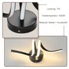 ZMH Wandlampe Innen LED Wandleuchte Schwarz Wand Lampe für Produktbild-Vorschau 3