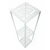 Howhomely Sgabello per fiori in metallo bianco 100 cm - Anteprima dell’immagine prodotto 7