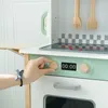 Mamabrum Dřevěná dětská kuchyňka s pračkou, myčkou, tabulí Náhled obrázku produktu 6