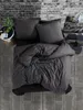 Bettwäsche Set dreiteilig, 200x220 cm Bettbezug, Baumwolle, Produktbild-Vorschau 1