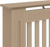 vidaXL Obklad radiátora 112 x 19 x 81,5 cm z drevotriesky Náhľad obrázku produktu 7