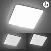 Fischer Honsel LED Deckenleuchte Aldo 53x53cm 49W 53 x 53 Produktbild-Vorschau 4