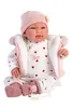 Llorens weinende Babypuppe Tina Rosa mit Sound 44 cm Produktbild-Vorschau 2