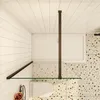 Duschspa Walk-In Dusche 90x200cm Schwarz matt Duschwand 8mm Produktbild-Vorschau 4