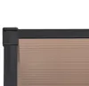 vidaXL Dveřní stříška černá 199x90 cm polykarbonát - Náhled obrázku produktu 6