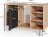 A product image showing a cabinet with dimensions and labels. Náhled obrázku produktu