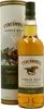 A bottle of The Tyrconnell Single Malt Irish Whiskey and its cylindrical packaging. Produktbild-Vorschau