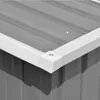 vidaXL Capanno da giardino 257x489x181 cm metallo grigio Anteprima dell’immagine prodotto 12