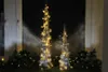 Pyramide 60 cm aus Draht 30 LED warmweiß Weihnachtspyramide Produktbild-Vorschau 4