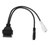 D25 Bolwins OBD2 auf OBD1 Diagnose Adapter Kabel 30cm – Produktbild-Vorschau 2