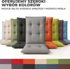 Pillows24 Poduszka na krzesła ogrodowe -120x50x8 cm / Podgląd zdjęcia produktu 4