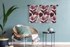 MuchoWow® Wandteppich Wandbehang Tropisch - Lila - Gold Produktbild-Vorschau 5