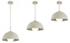 KAR-LIGHTING Pendellampe 1-flammig Beige – Cosmo Ecru Produktbild-Vorschau 5