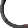 AMiO 03554 Lenkradbezug Ø44-46cm Schwarz Lenkradhülle Produktbild-Vorschau 2