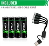 Coast 4x AA USB-C Akkus Lithium-Ionen 1,5V 2400 mAh Produktbild-Vorschau 2