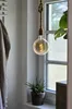 Hängelampe LED Braun Seil Macrame Hängeleuchte Timer Produktbild-Vorschau 5