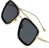 Lunettes de soleil pilote rétro unie de style steampunk, Voir les images du produit 5
