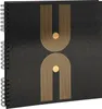 Exacompta Fotoalbum mit Spiralbindung 60S schwarz 32x32 cm Produktbild-Vorschau 3