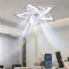 Smart Deckenventilator mit LED-Licht - 50W Deckenlampe - Produktbild-Vorschau 2