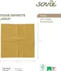 MANK Serviette in Gold aus Tissue 3-lagig, 33 x 33 cm, 100 Produktbild-Vorschau 2