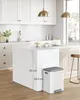 SONGMICS Mülleimer Küche, Mülltrennsystem 2 x 15 L Produktbild-Vorschau 1