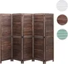 Paraván Shabby vintage C30 - 170 x 205 cm - Hnědá Náhled obrázku produktu 7