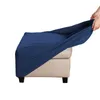 Copri pouf elasticizzato copri poggiapiedi copri sgabello, Anteprima dell’immagine prodotto 4