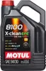 A black plastic bottle of Motul 8100 X-clean EFE C2/C3 5W30 motor oil. Náhľad obrázku produktu