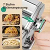 Manuelle Nudelmaschine, Edelstahl Pastamaker mit zwei Produktbild-Vorschau 3