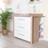 set di mobili per bambini 2 pezzi Malo - Culla 70 x 140 cm Anteprima dell’immagine prodotto 18
