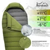 Mumienschlafsack Norskskin Ultralight Green 900 g 220 cm Produktbild-Vorschau 4