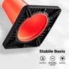 Wiltec dopravný kužeľ 45 cm vysoký 6 kusov, smerový kužeľ Náhľad obrázku produktu 7