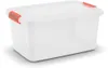 KIS K Latch Box, Skladovací krabice, Oranžová, Průhledná, Náhled obrázku produktu 1