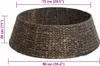 vidaXL Col de sapin de Noël Noir 90 x 90 x 28 cm Jacinthe Voir les images du produit 7
