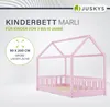 Juskys Kinderbett Marli 90 x 200 cm - Rausfallschutz, Produktbild-Vorschau 2