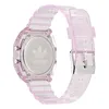 Adidas Uni Uhr DIGITAL TWO CRYSTAL Kunststoff pink Produktbild-Vorschau 4