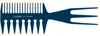 Comair comb 711 Blue Profi-Line Anteprima dell’immagine prodotto 2