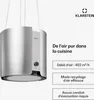Klarstein Skyfall Hotte d'aspiration - hotte aspirante Voir les images du produit 3