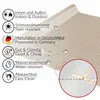 Tischdecke Wachstuch Einfarbig Beige Robust Wasserabweisend Produktbild-Vorschau 5
