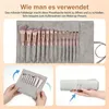 Reise Make-up Organizer Roll-Up, 14 Slots Pinsel Tasche Produktbild-Vorschau 5