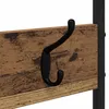 vidaXL Penderie avec banc à chaussures en bois de Voir les images du produit 6